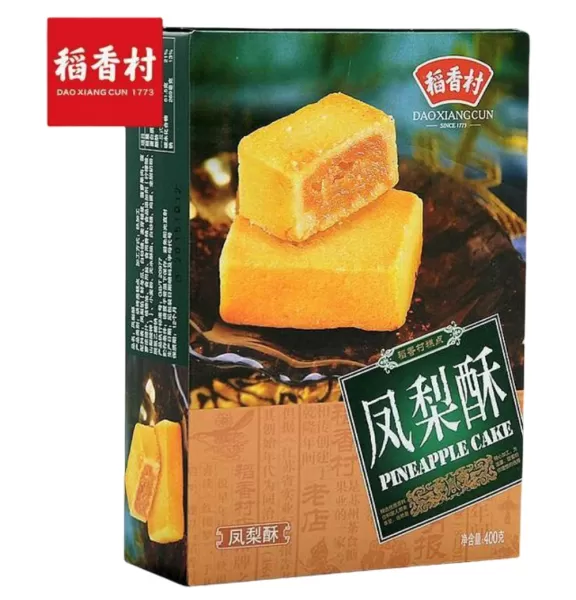 Кексы с начинкой из ананаса DaoXiangCun Pineapple Cake, 400г